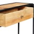 Mesa consola de madera maciza de mango 118x30x75