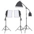 Kit de estudio fotográfico con set de luces y