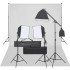 Kit de estudio fotográfico con set de luces y