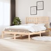 Estructura de cama madera maciza de pino 120x190 cm