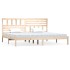 Estructura de cama madera maciza de pino 180x200