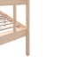 Estructura de cama madera maciza de pino 180x200