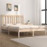 Estructura de cama madera maciza de pino 140x200