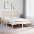 Estructura de cama madera maciza de pino 135x190