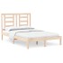 Estructura de cama madera maciza de pino 120x200