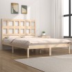 Estructura de cama madera maciza de pino 180x200 cm