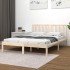 Estructura de cama madera maciza de pino 120x190