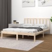 Estructura de cama madera maciza de pino 150x200 cm