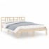 Estructura de cama madera maciza de pino 140x190