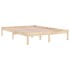 Estructura de cama madera maciza 120x190