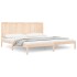 Estructura de cama madera maciza de pino 180x200