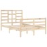 Estructura de cama madera maciza de pino 120x200