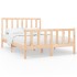 Estructura de cama madera maciza de pino 140x190