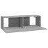 Muebles de TV 4 piezas gris Sonoma 100x30x30