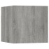 Mueble de pared para TV madera contrachapada gris