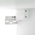 Armarios de pared 2 uds contrachapada blanco 100x36,5x35