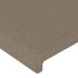 Cabeceros 4 unidades tela gris taupe 72x5x78/88