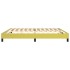 Estructura de cama box spring tela verde 200x200