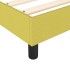 Estructura de cama box spring tela verde 200x200