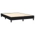 Estructura de cama box spring tela negro 140x200