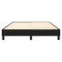 Estructura de cama box spring tela negro 140x200