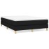 Estructura de cama box spring tela negro 140x190