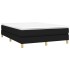 Estructura de cama box spring tela negro 140x190