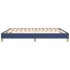 Estructura de cama box spring tela azul 180x200