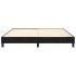 Estructura de cama box spring terciopelo negro 180x200