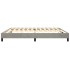 Estructura de cama box spring terciopelo gris claro 200x200