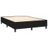 Estructura de cama box spring tela negro 140x190