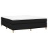 Estructura de cama box spring tela negro 180x200