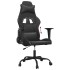 Silla gaming cuero sintético