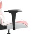 Silla gaming cuero sintético blanco y