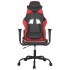 Silla gaming cuero sintético negro y