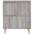 Aparadores 2 uds madera contrachapada gris Sonoma 60x35x70