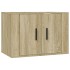 Muebles para TV de pared 3 uds roble Sonoma 57x34,5x40