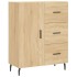 Aparador alto madera contrachapada color roble 69,5x34x180