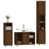 Set de muebles baño 3 pzas madera contrachapada roble