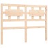 Estructura de cama con cabecero madera maciza 120x200