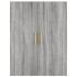 Aparador alto madera contrachapada gris sonoma 69,5x34x180