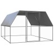 Jaula gallinero de exterior de acero galvanizado 3x4x2 m