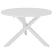 Mesa de comedor blanca 120x75 cm MDF