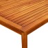 Mesa de centro de jardín madera maciza de acacia 85x85x45