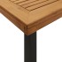 Mesa de jardín madera maciza de acacia 150x90x75