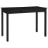 Mesa de comedor madera maciza de pino negro 110x55x75