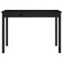 Mesa de comedor madera maciza de pino negro 110x55x75