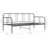 Estructura de sofá cama de metal gris 90x200