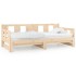 Sofá cama extraíble madera maciza de pino 2x(90x200)