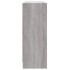 Aparador madera de ingeniería gris Sonoma 91x28x75